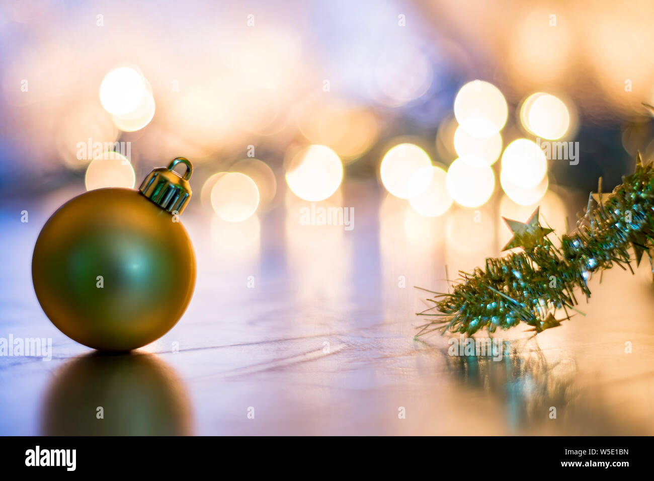 Ornements de Noël Banque D'Images