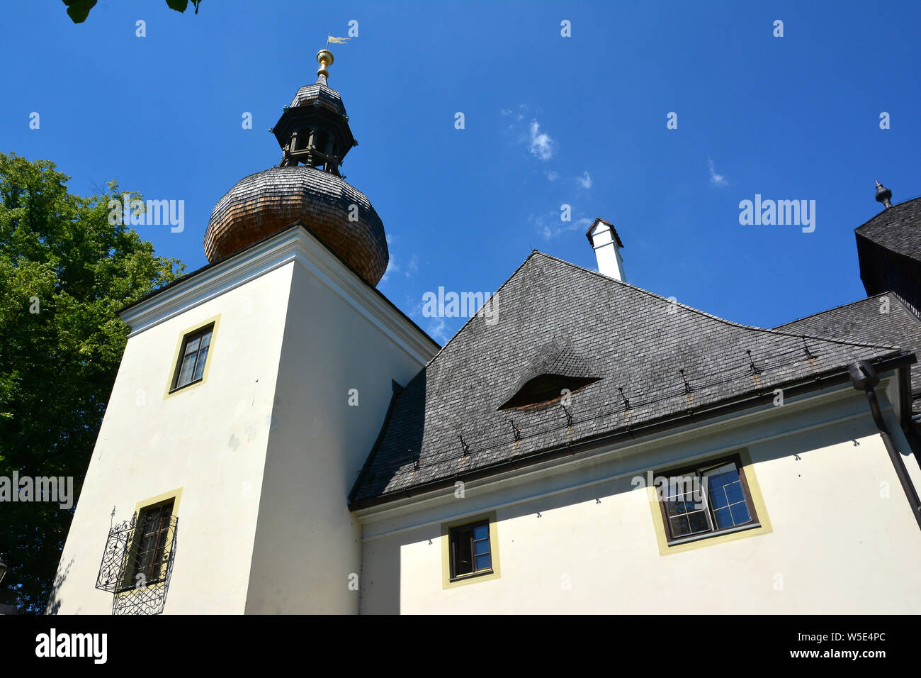 Schloss Ort, château, terres Landschloss Ort, Gmunden, Autriche, Europe Banque D'Images