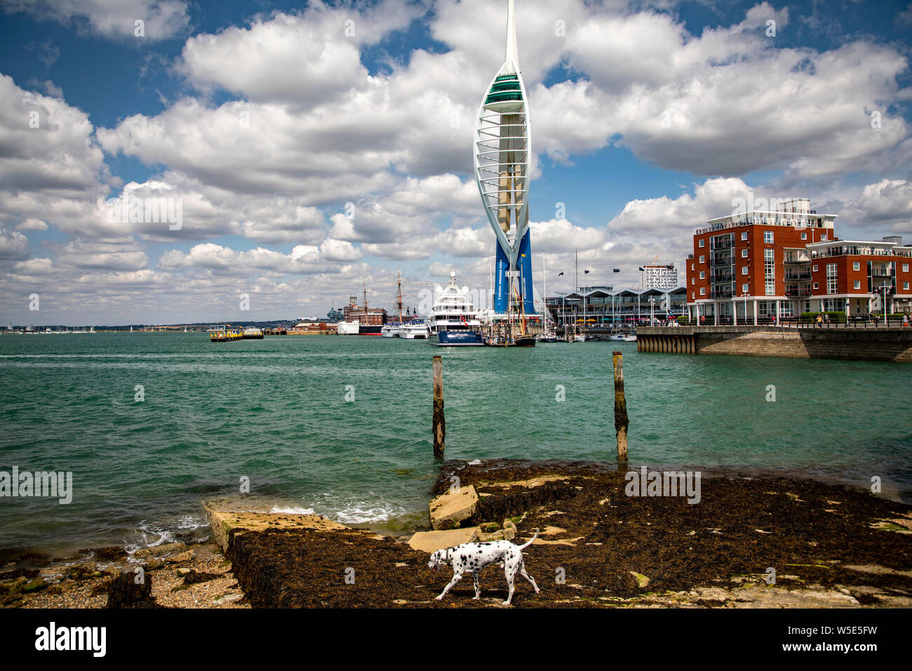 Tour Spinnaker Portsmouth Banque D'Images