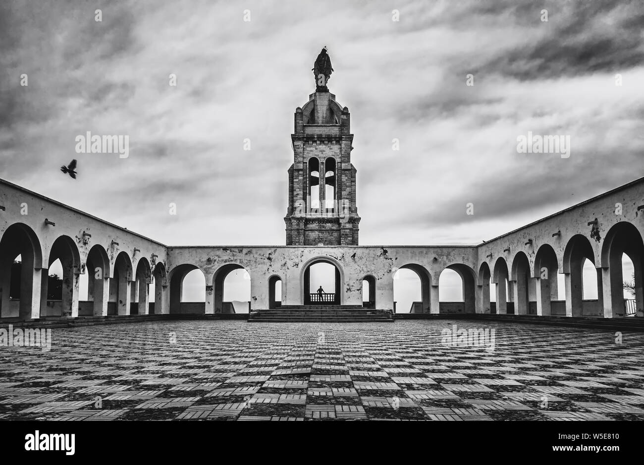 Situé à la chapelle de Santa Cruz à Oran, Algérie Banque D'Images