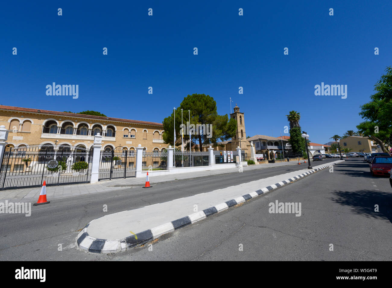 Les points saillants et les endroits d'intérêt à Nicisia, Chypre Banque D'Images
