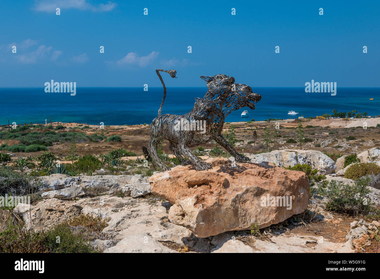 Parc de sculptures d'Ayia Napa, Chypre Banque D'Images