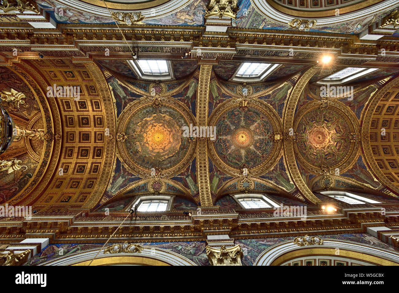 Tourné en la Cathédrale St Paul à l'été 2019 Banque D'Images