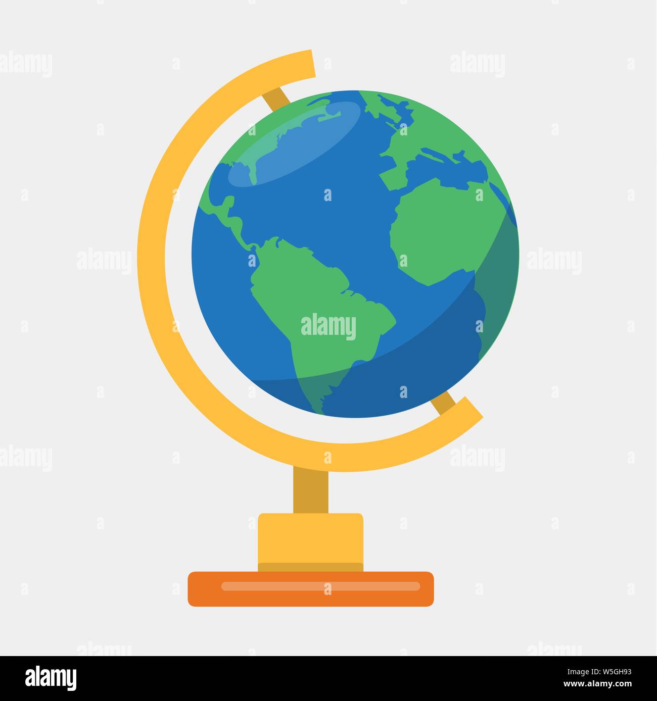 Globe symbole d'illustration vectorielle Illustration de Vecteur