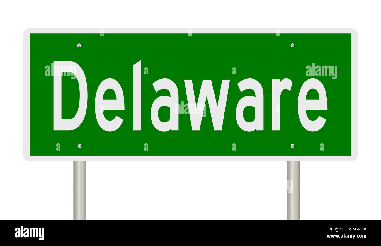 Rendu d'un panneau routier vert pour New York Banque D'Images