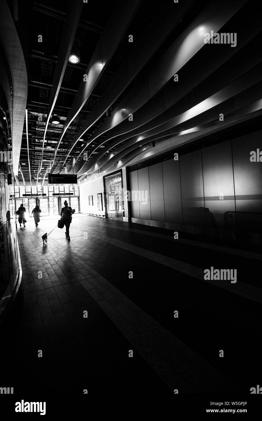 Intérieur de la gare New Street de Birmingham, West Midlands England UK Banque D'Images