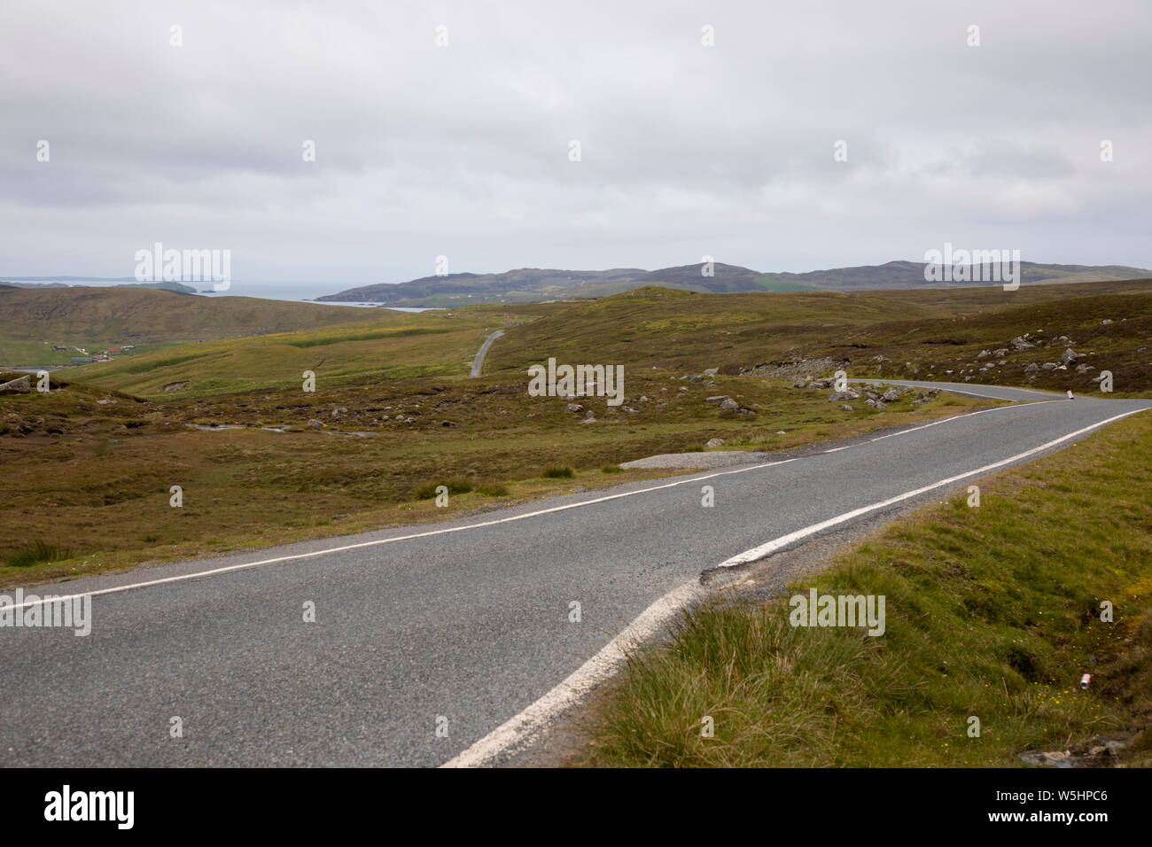 Vue sur Mainland, Shetland Banque D'Images