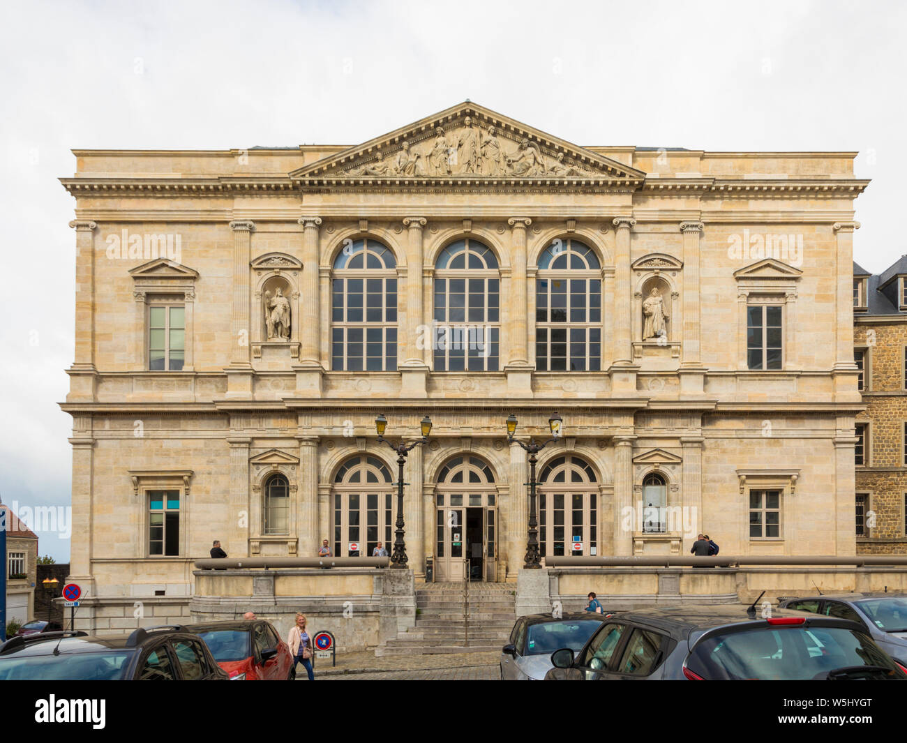 Haute Cour de Boulogne-sur-Mer, Normandie, France Banque D'Images