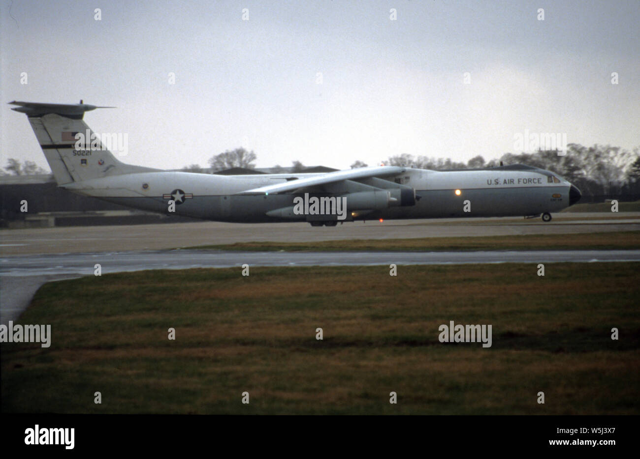 USAF United States Air Force C-141A Starlifter Lockheed Banque D'Images