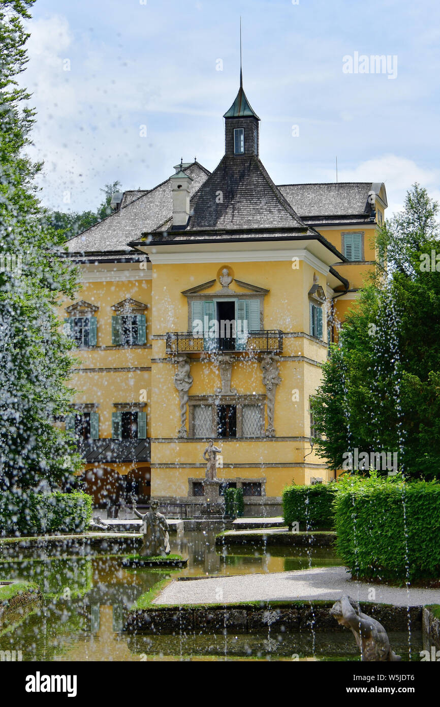 Palais Hellbrunn, Schloss Hellbrunn, Salzburg, Autriche, Europe, UNESCO World Heritage Site Banque D'Images