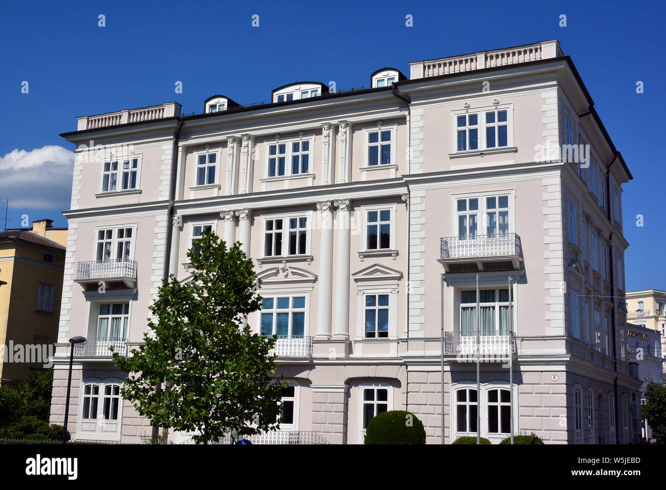 Naissance d'Herbert von Karajan, était un chef d'orchestre autrichien, Salzburg, Autriche, Europe, UNESCO World Heritage Site Banque D'Images