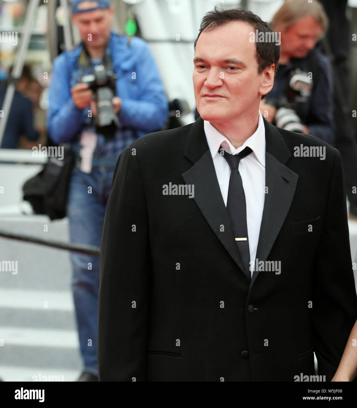 CANNES, FRANCE - 18 MAI : Quentin Tarantino assiste à la Wild Goose Lake le dépistage au cours de la 72e Festival de Cannes (Mickael Chavet) Banque D'Images