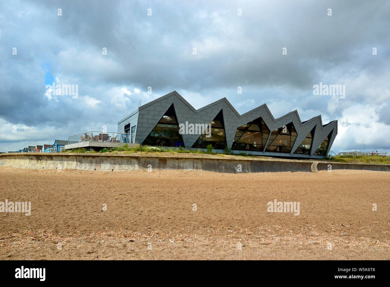 L'Observatoire de la mer du Nord, Chapel Point, chapelle St Leonards, Skegness, dans le Lincolnshire, Royaume-Uni Banque D'Images