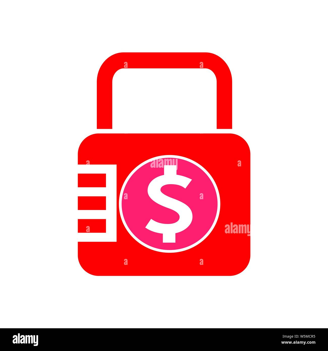 L'icône de l'argent Dollar Sign Illustration de Vecteur