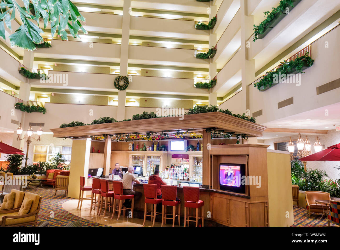 Fort ft.Lauderdale Florida,Coral Springs,Coral Springs Marriott Golf Club & Convention Center,hôtel,entreprise internationale,hébergement,hospitalité,atrium,Inte Banque D'Images