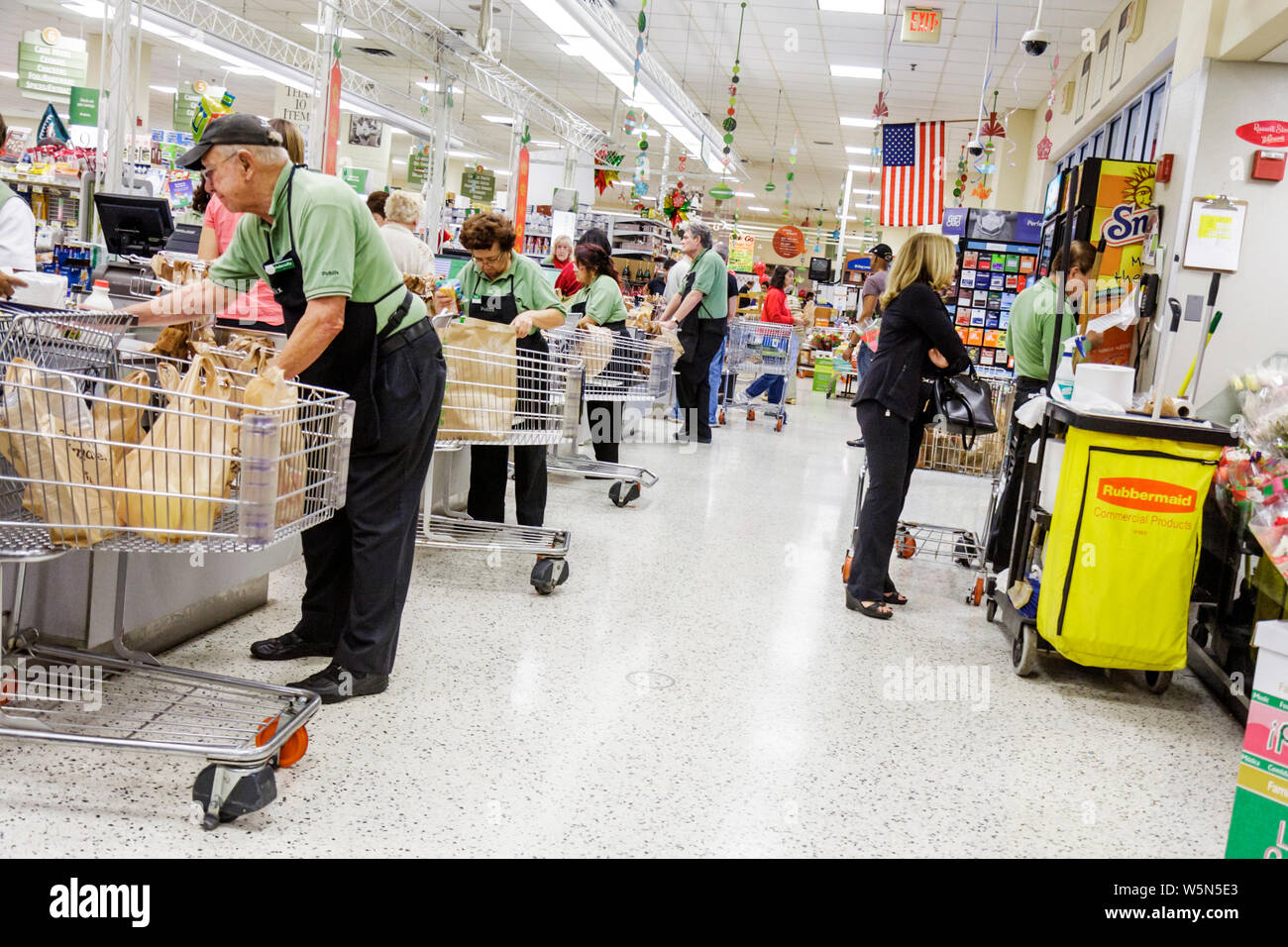 Miami Beach Florida,Publix Grocery Store,supermarché,compagnie,shopping shopper shoppers magasins marché marchés achats vente, vente au détail sto Banque D'Images