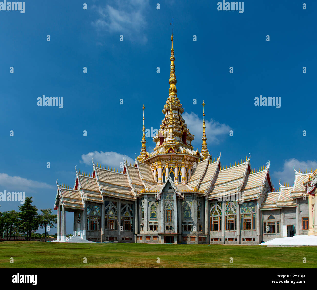 Wat Sorapong en Province Nakhon Ratchasima, Thaïlande Banque D'Images