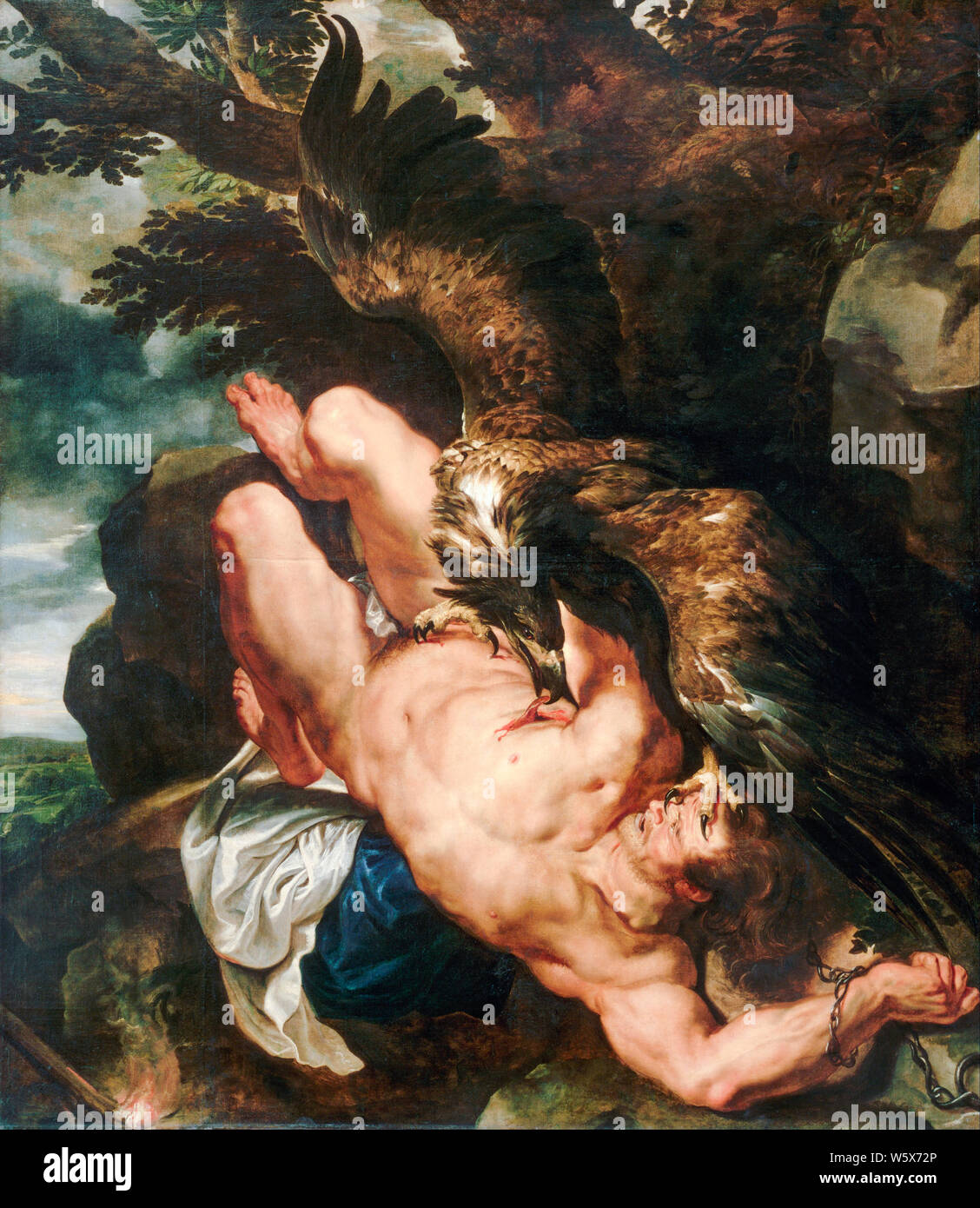 Peter Paul Rubens, peinture, Prométhée, 1611-1618 Banque D'Images