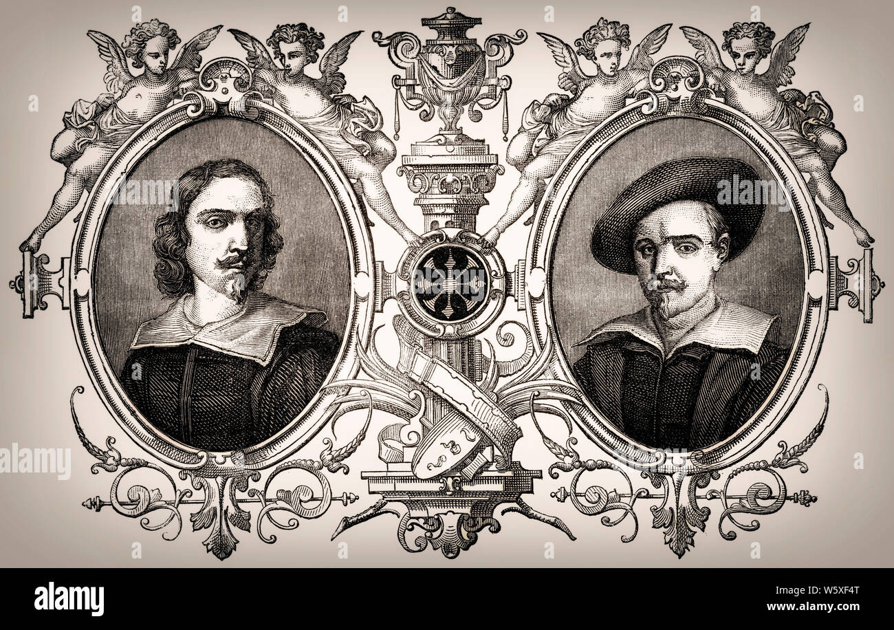 Guido Reni, Francesco Albani, peintre Baroque Italien Banque D'Images