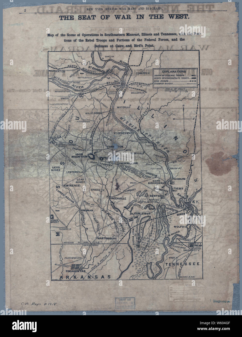 Guerre civile Guerre 1906 cartes 02 cartes et schémas de reconstruire et réparer Banque D'Images