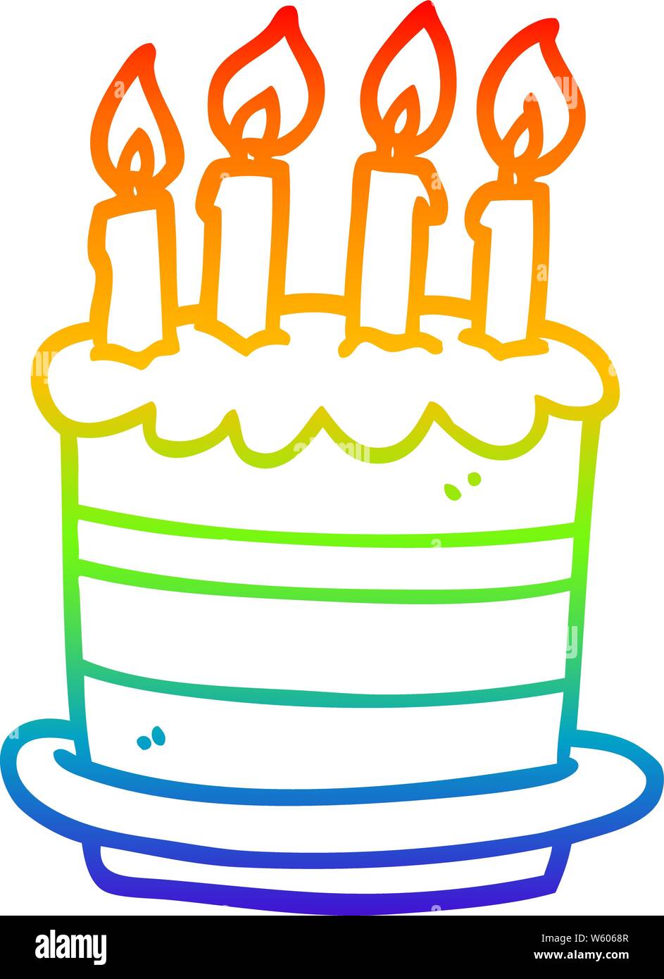 La Ligne De Gradient Dimensions D Un Dessin De Gateau D Anniversaire Image Vectorielle Stock Alamy La Ligne De Gradient Dimensions D Un Dessin De Gateau D Anniversaire Image Vectorielle Stock Alamy