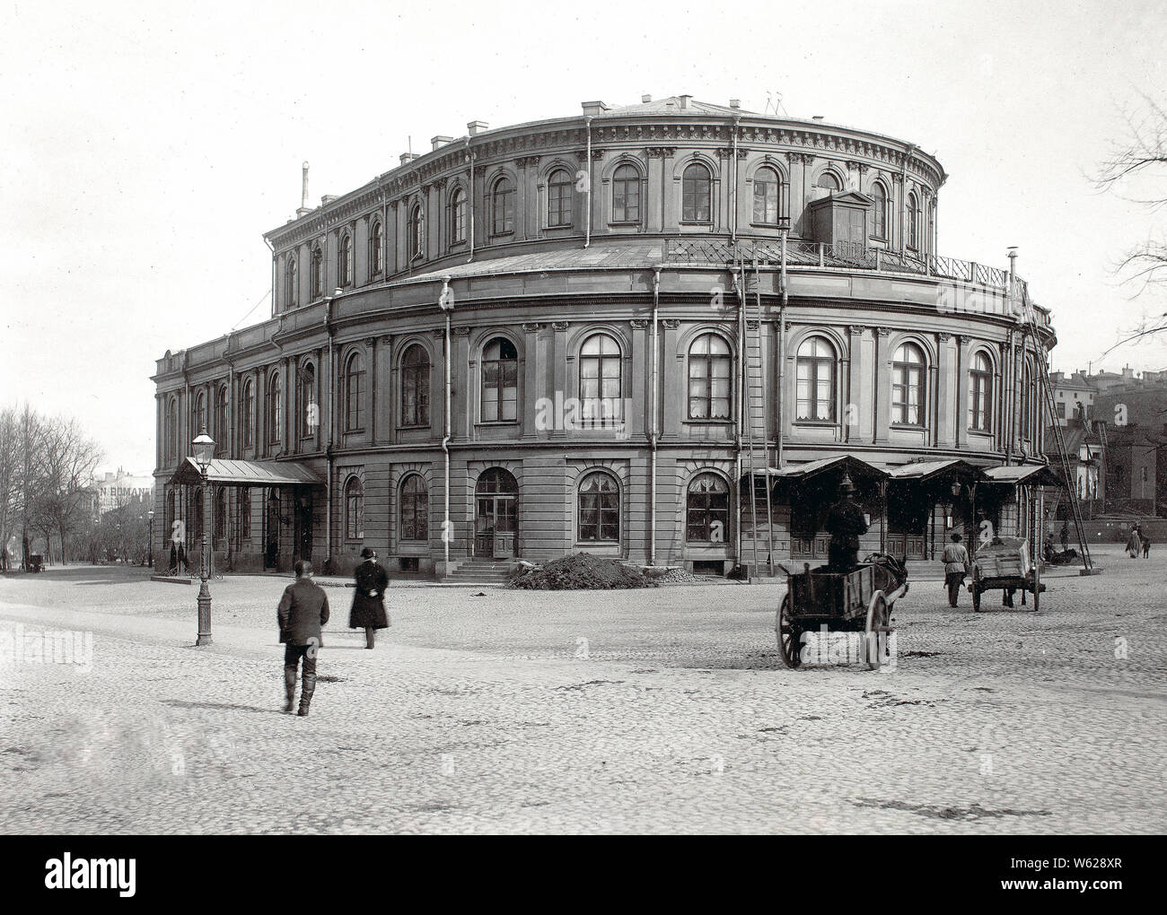 Le Théâtre suédois d'Helsinki ca. 1906 Banque D'Images