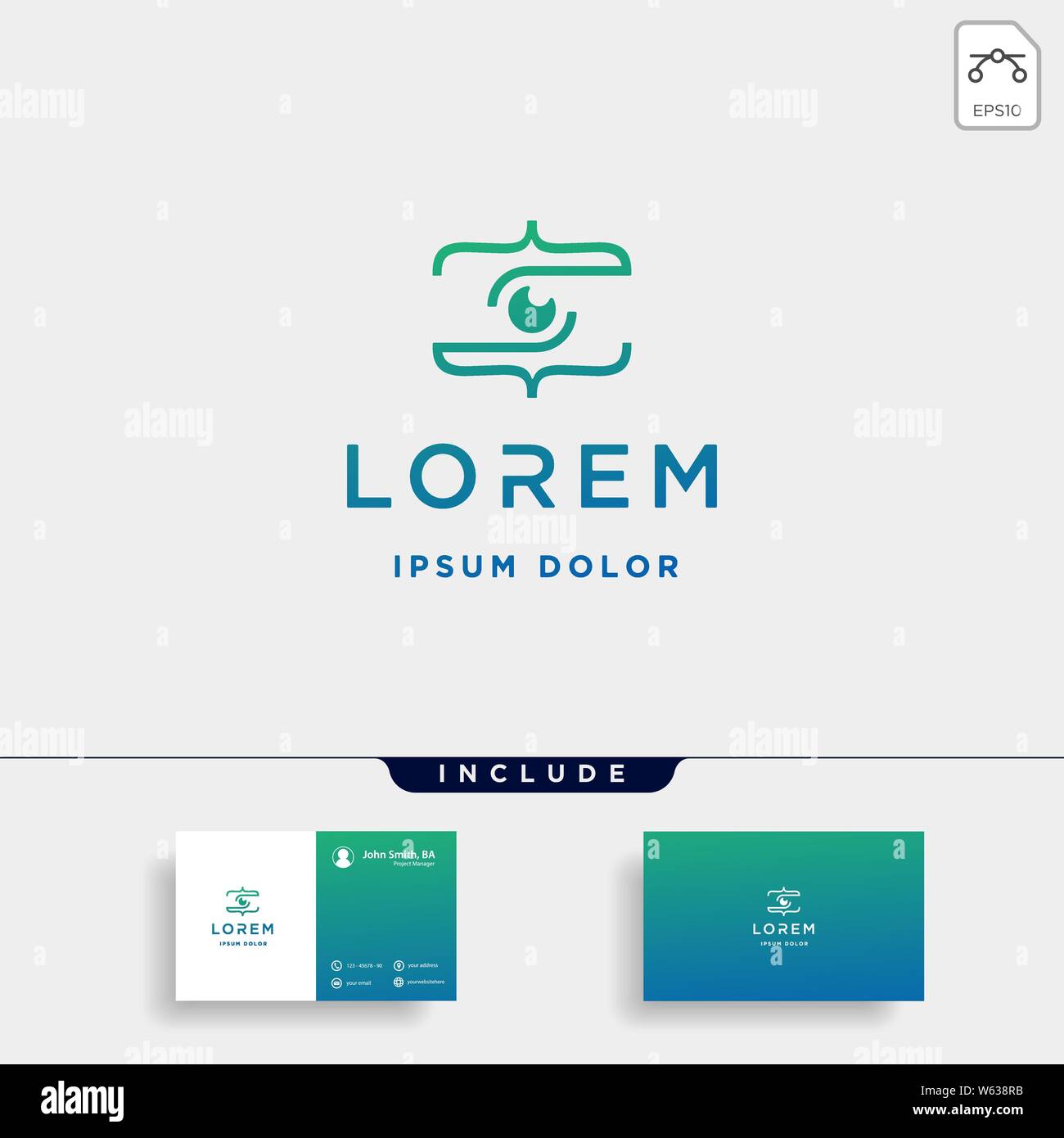 Code photo logo design simple vecteur ligne de codage de l'appareil photo Illustration de Vecteur