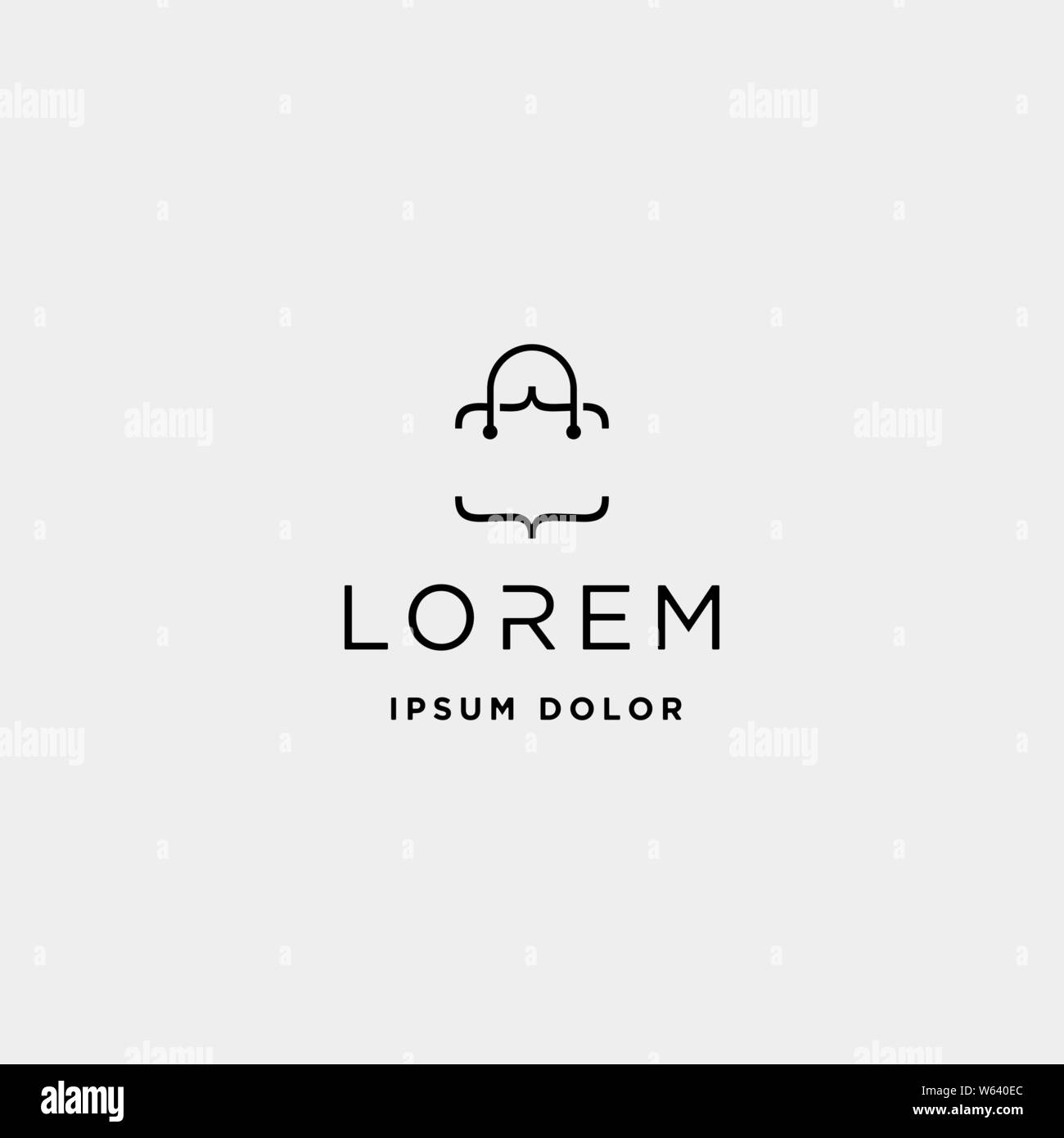 Code sac logo design shop simple technologie vector Illustration de Vecteur