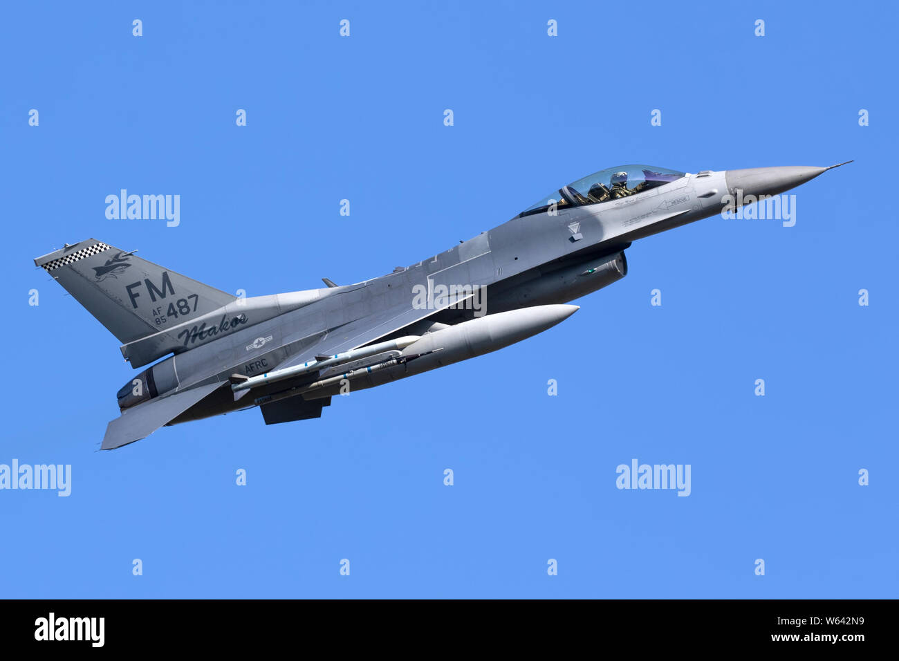 F-16C Fighting Falcon Banque D'Images