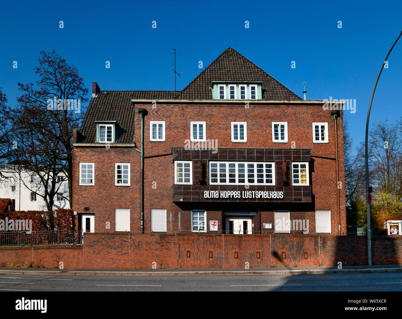 Alma Hoppes Lustspielhaus, Ludolfstrasse, Eppendorf, Hamburg, Deutschland Banque D'Images