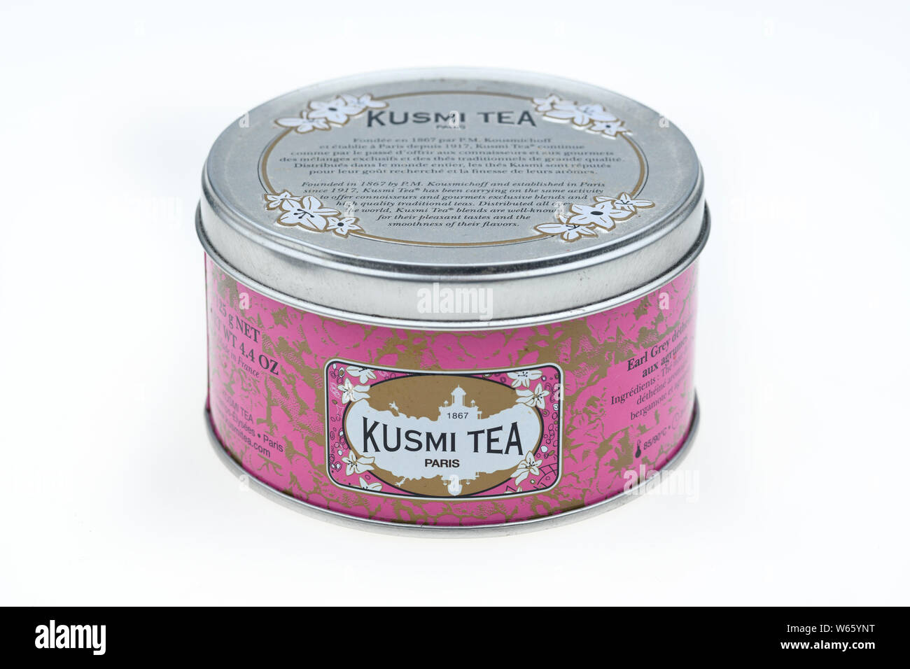 Kusmi Tea, Studioaufnahme Banque D'Images