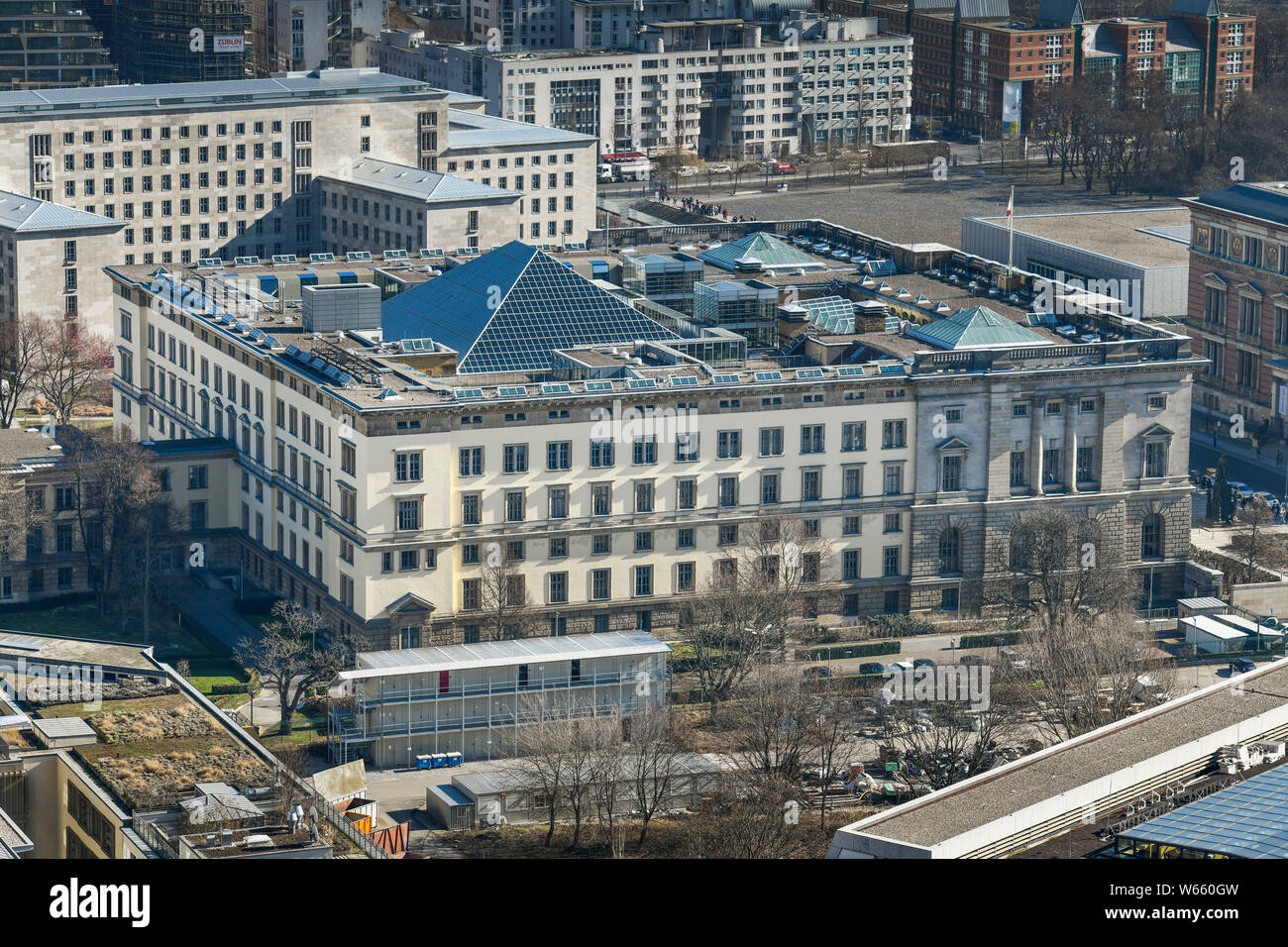 Berliner Abgeordnetenhaus, Niederkirchnerstrasse, Mitte, Berlin, Deutschland Banque D'Images