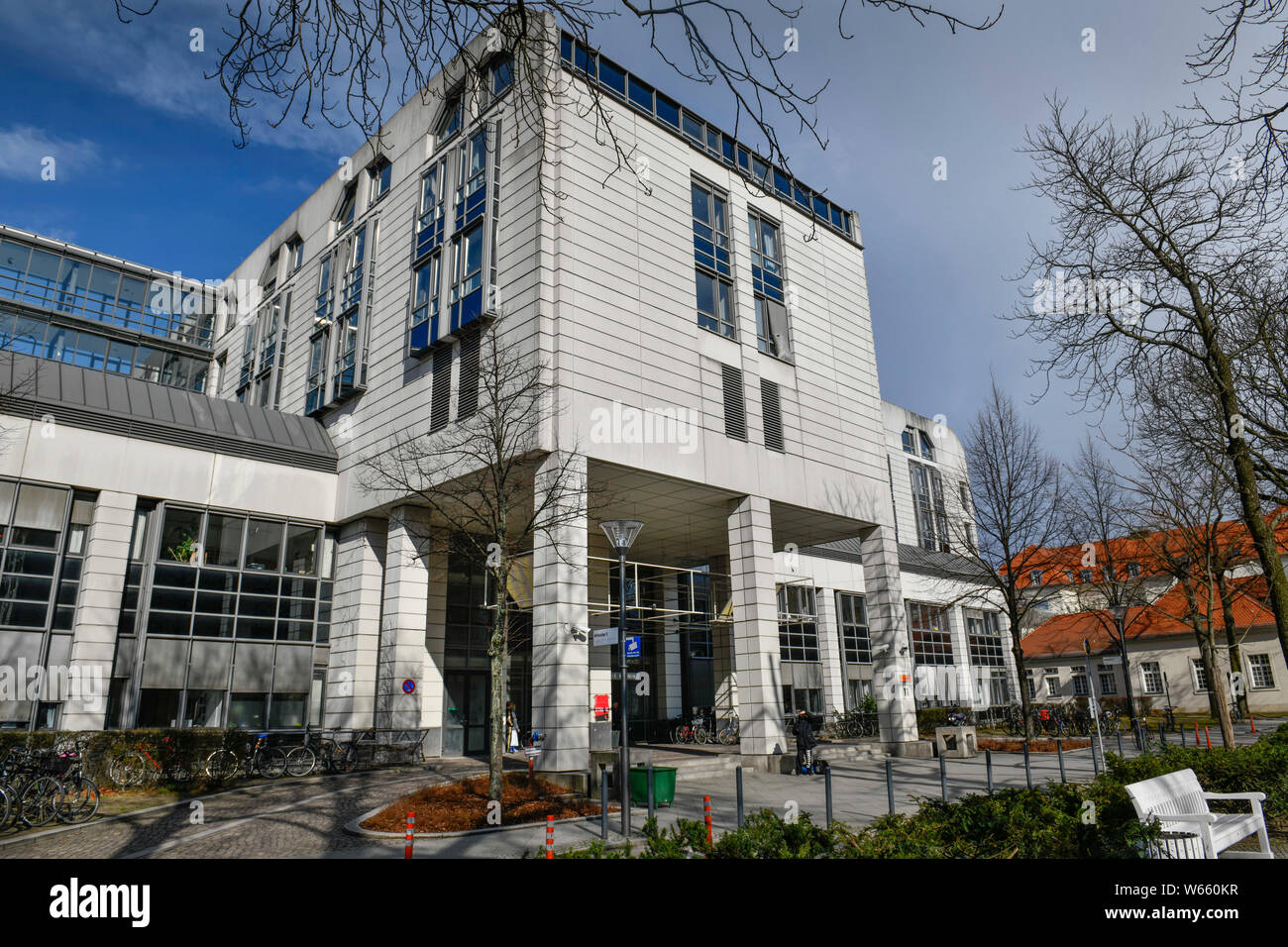 Medizinische Klinik, Charite, Mittellallee 11 Virchow-Klinikum, Mariage, Mitte, Berlin, Deutschland Banque D'Images