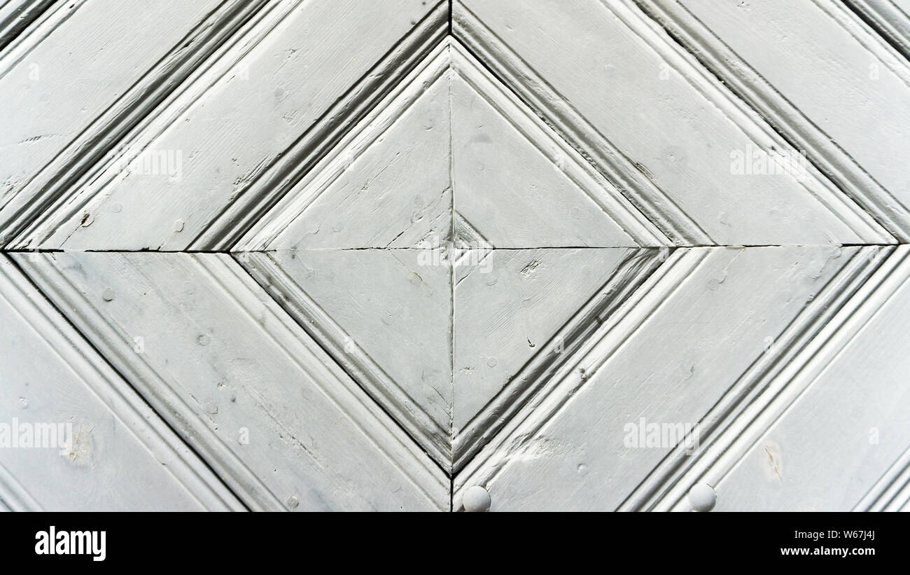 Porte avec ornement Banque D'Images