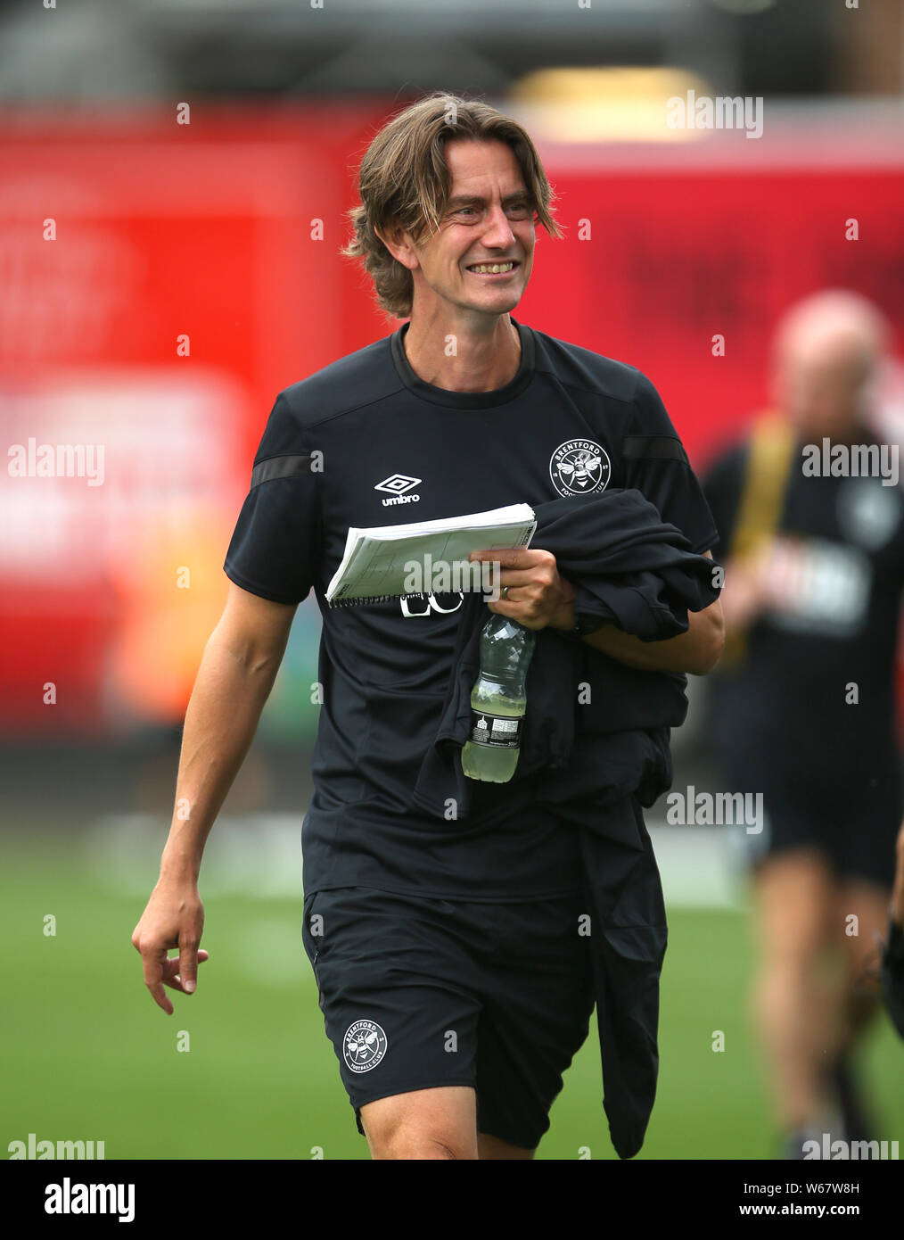 Brentford manager Thomas Frank Banque D'Images