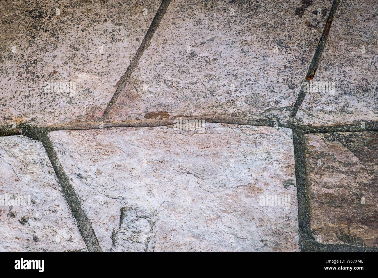 La texture de marbre close up stone aucun motif brique pas Banque D'Images