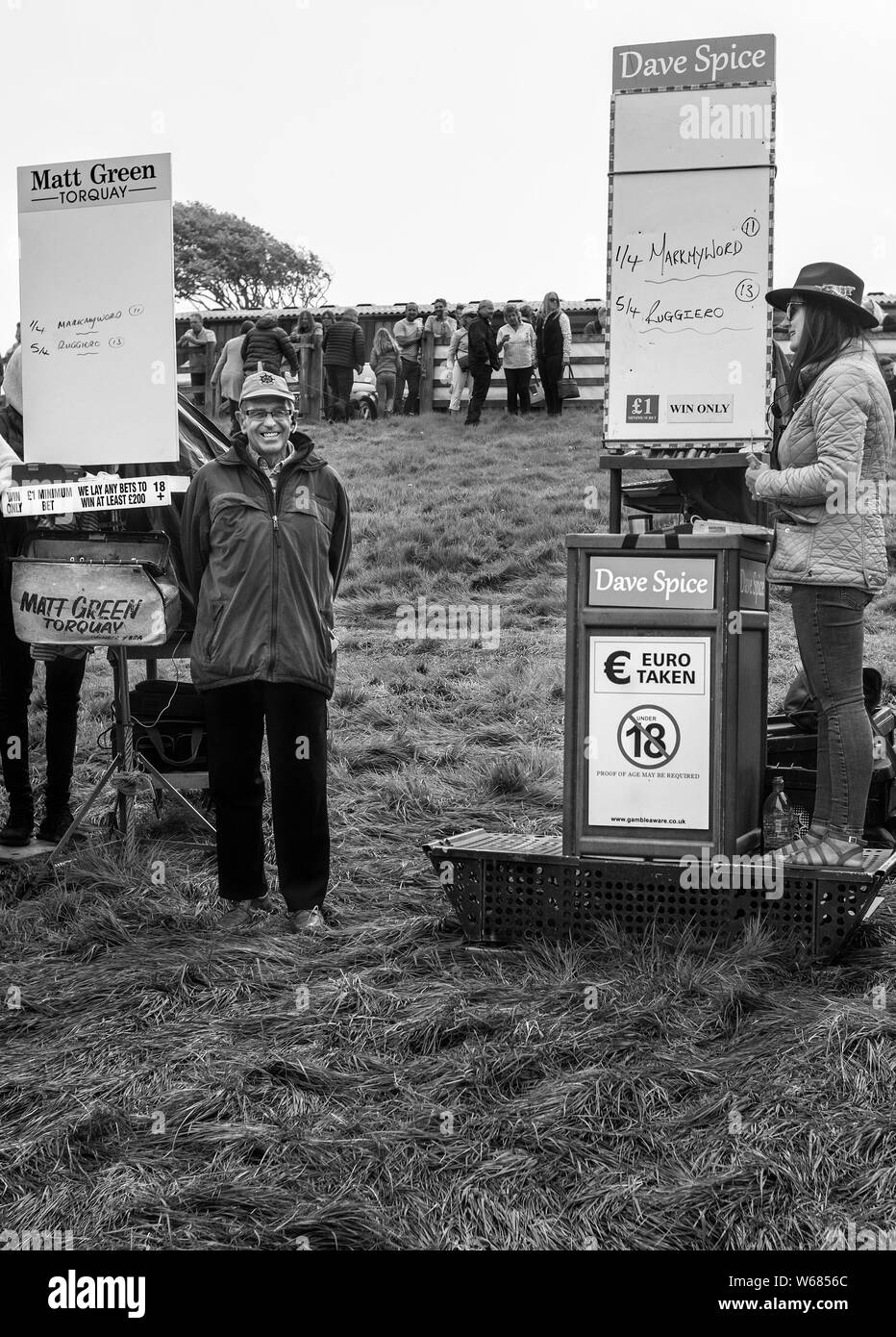 Livres à la chasse au terrier 4 point à l'autre course de chevaux 2019 Banque D'Images