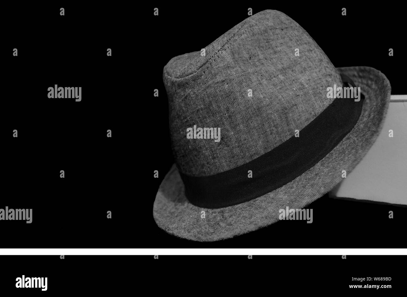 Black Hat Banque D'Images
