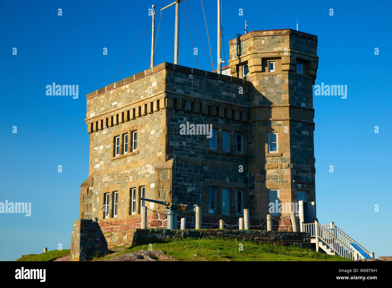 La tour Cabot, le lieu historique national de Signal Hill, St John's, Terre-Neuve et Labrador, Canada Banque D'Images