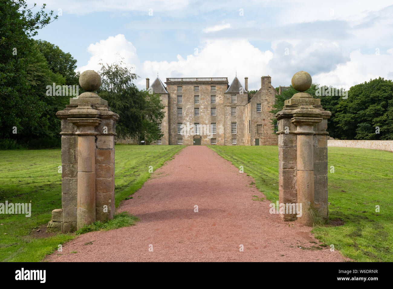 Kinneil House, Bo'ness, Ecosse, Royaume-Uni Banque D'Images