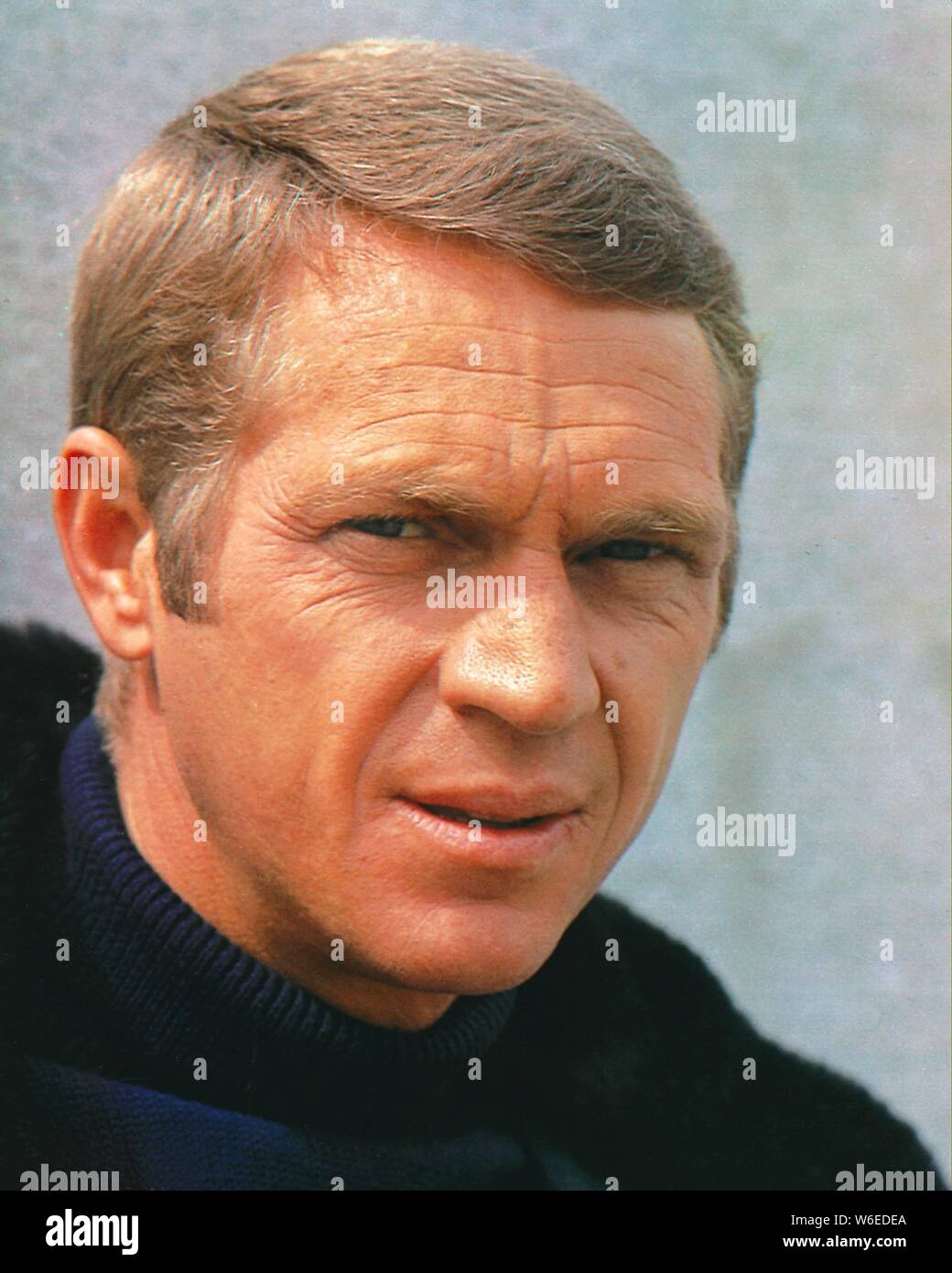 STEVE MCQUEEN dans BULLITT (1968), réalisé par Peter Yates. Credit : Warner Brothers / Album Banque D'Images