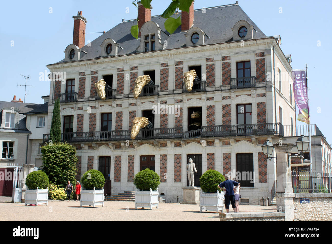 Maison de la Magie Robert-Houdin, Blois, Loir-et-Cher, France Banque D'Images