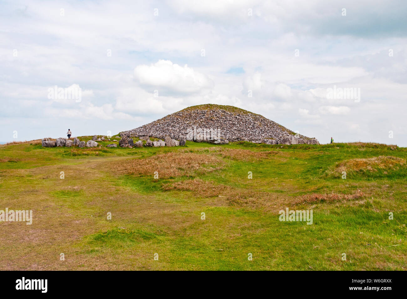 Loughcrew Cairns site préhistorique, comté de Meath, Irlande Banque D'Images