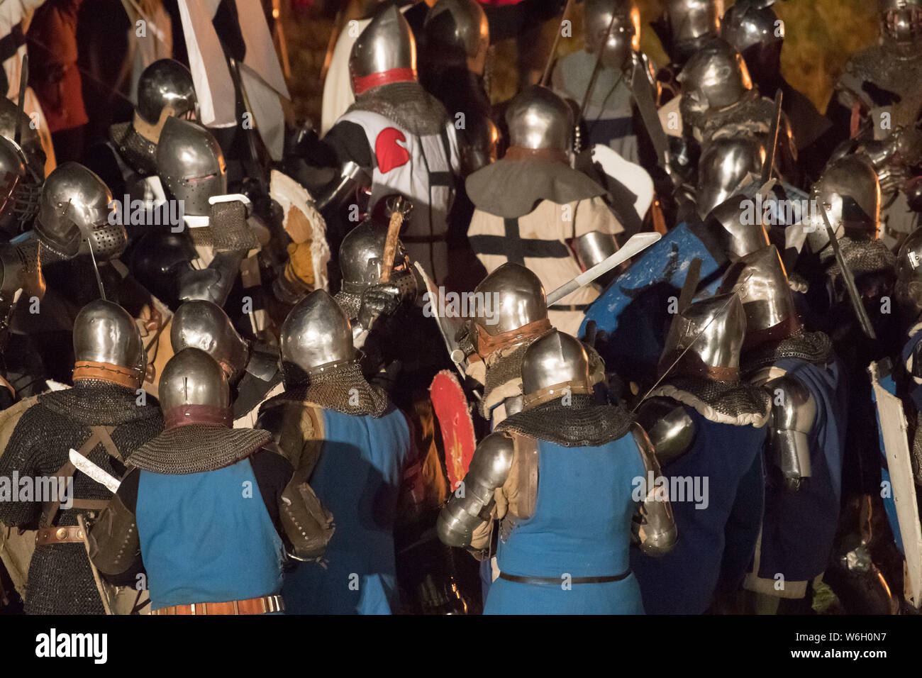 Reconstitution historique du siège de Malbork dans Malbork, Pologne. 20 juillet 2019 © Wojciech Strozyk / Alamy Stock Photo Banque D'Images