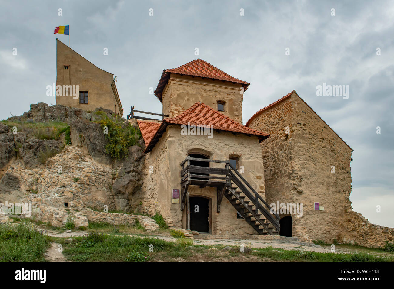 La Citadelle de Brasov, Roumanie Banque D'Images