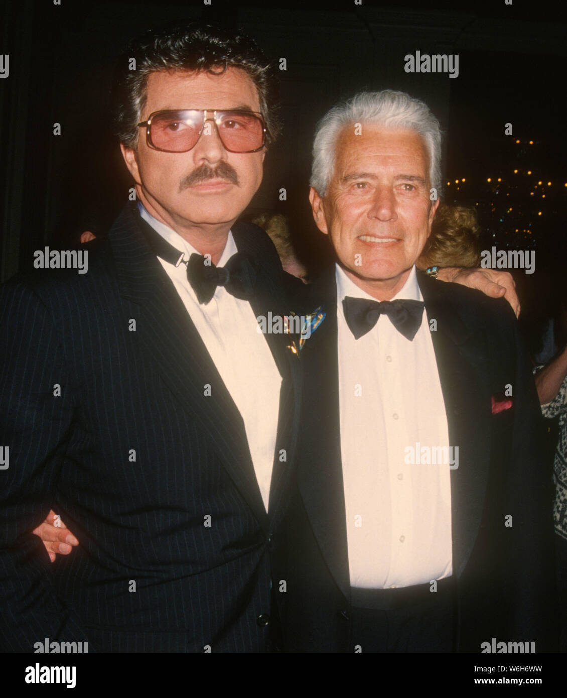 Burt Reynolds, John Forsythe, 1994, photo de Michael Ferguson/PHOTOlink Banque D'Images