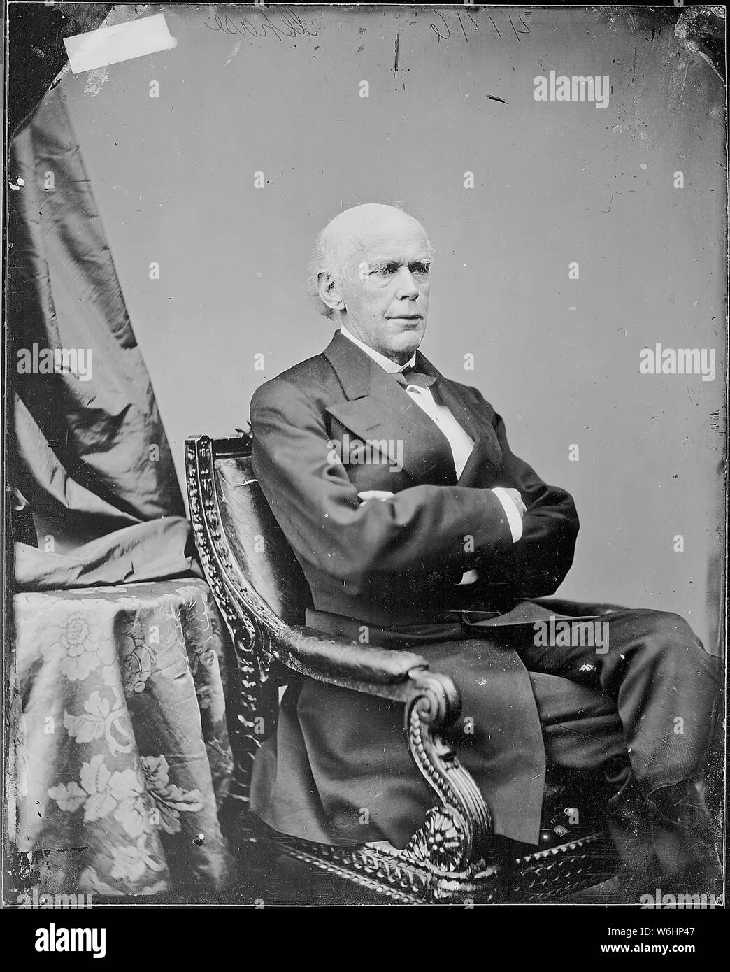 L'honorable Salmon P. Chase, le juge en chef U.S Banque D'Images