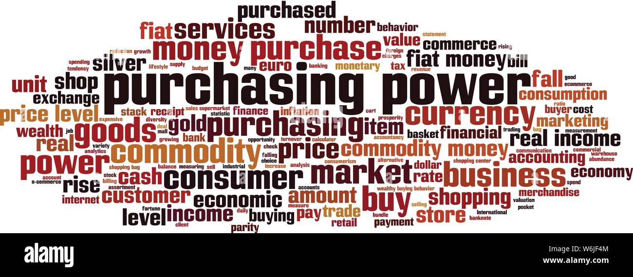 Pouvoir d'achat mot concept cloud. Collage fait de mots sur le pouvoir d'achat. Vector illustration Illustration de Vecteur Pouvoir d'achat mot concept cloud. Collage fait de mots sur le pouvoir d'achat. Vector illustration Illustration de Vecteur