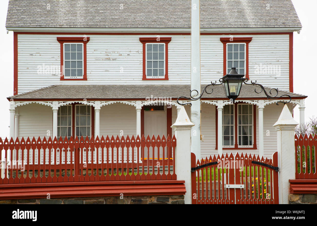 Maison du propriétaire, Lieu historique national, Bonavista, Terre-Neuve et Labrador, Canada Banque D'Images