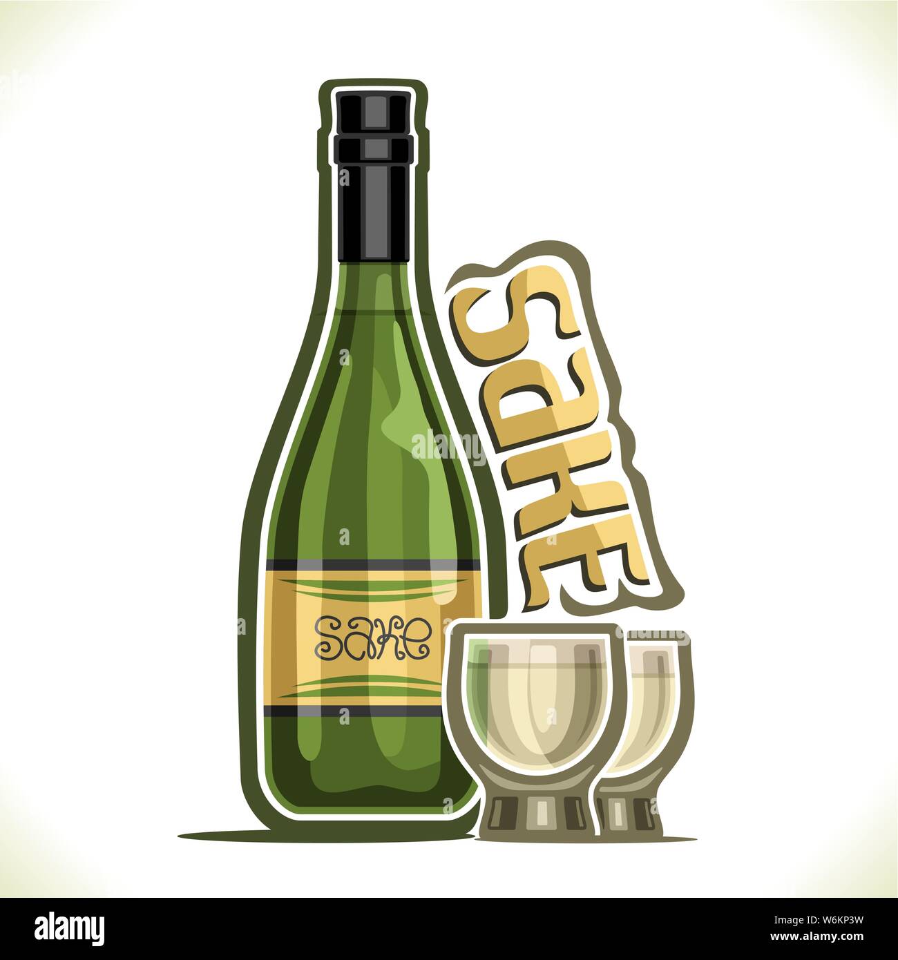Vector illustration d'alcool boire souci Illustration de Vecteur